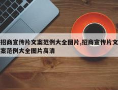 招商宣传片文案范例大全图片,招商宣传片文案范例大全图片高清