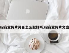 招商宣传片片名怎么取好听,招商宣传片文案